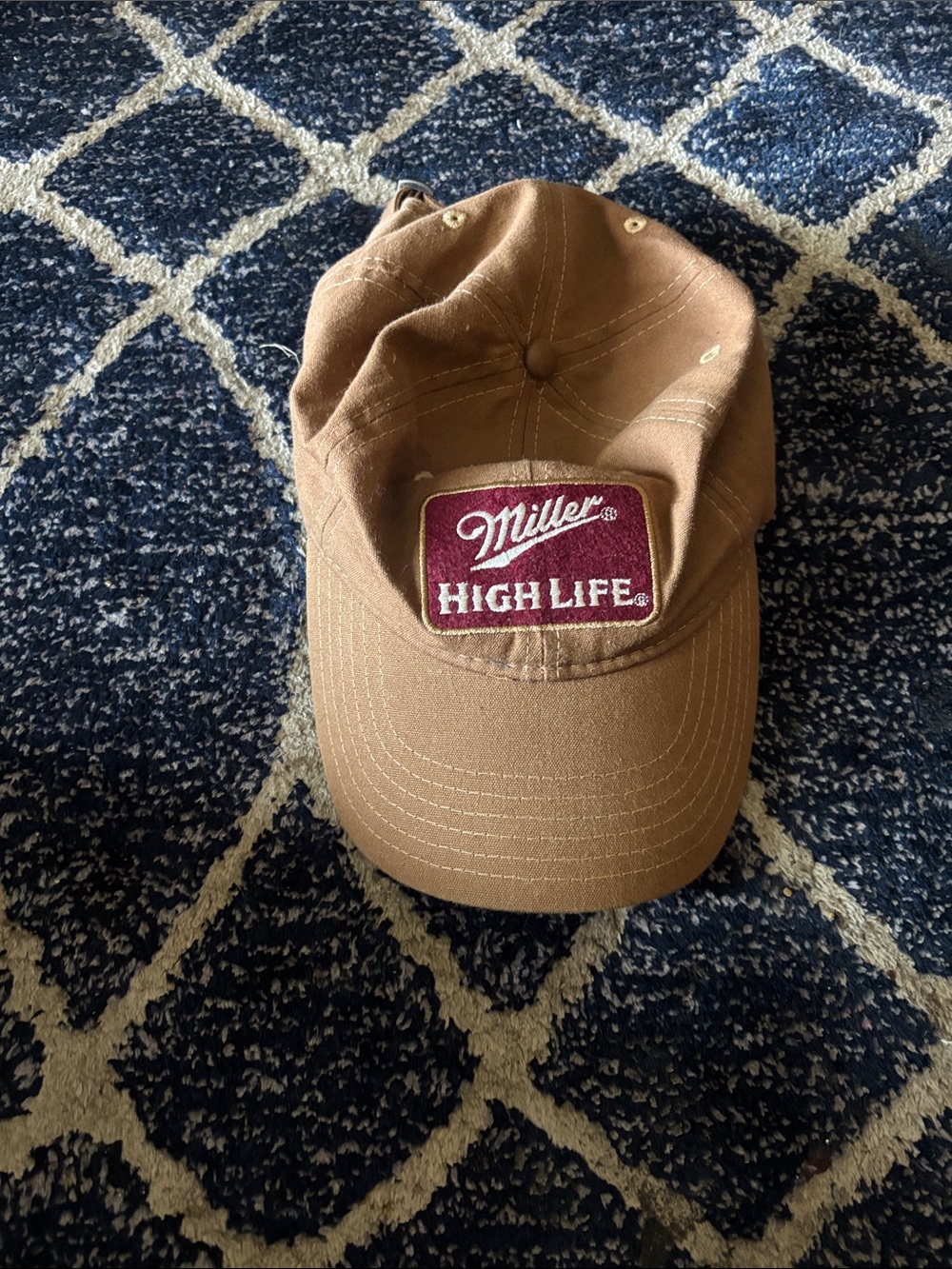 High Life Brown Logo Baseball Cap